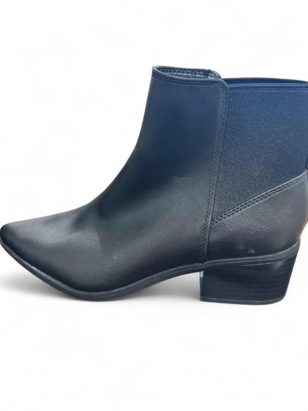 a new day Black Pointed Toe Ankle Bootie